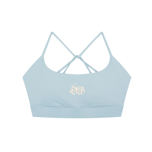Strappy Criss Cross Yoga Sports Bra
