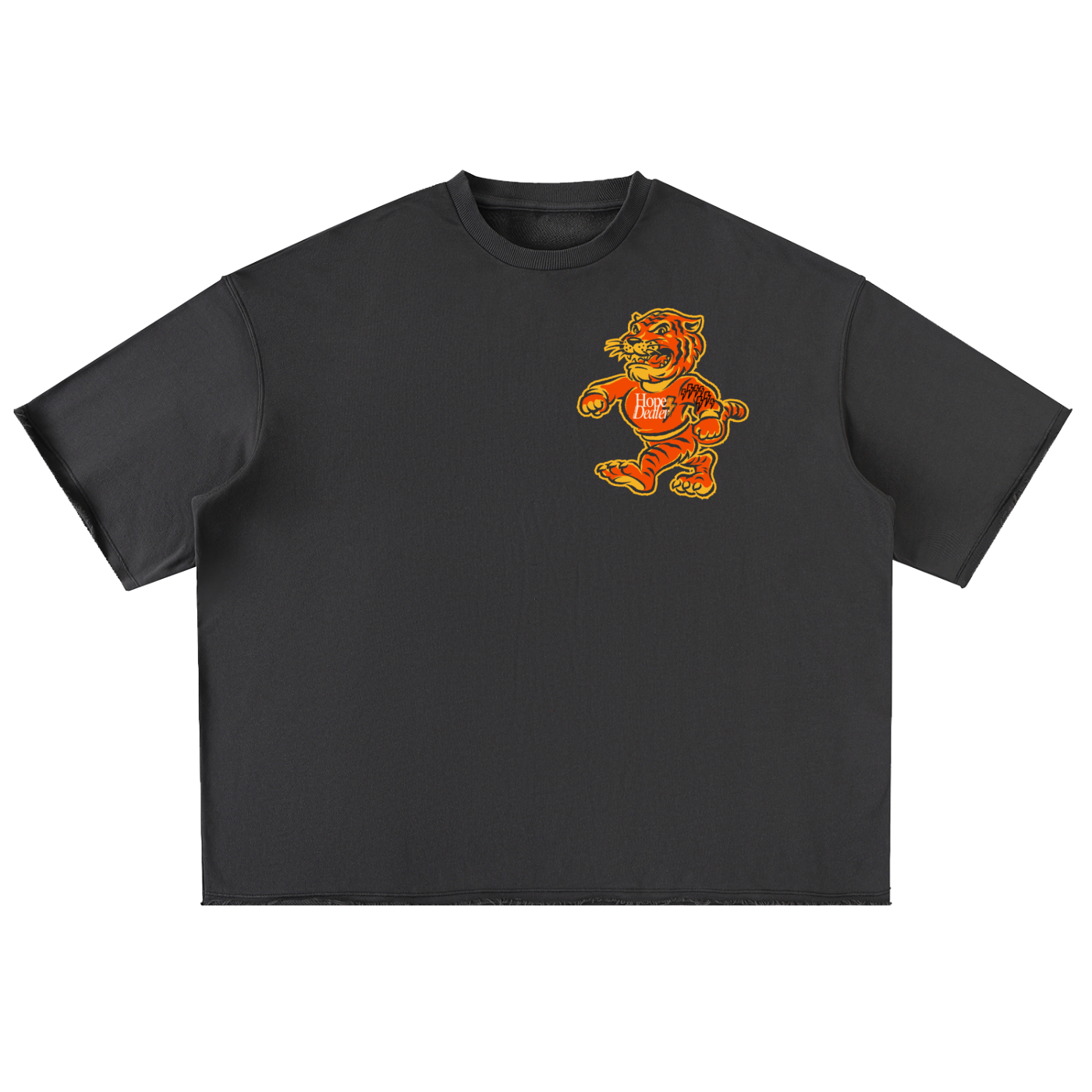 Oversized Washed Half Sleeve T-Shirt