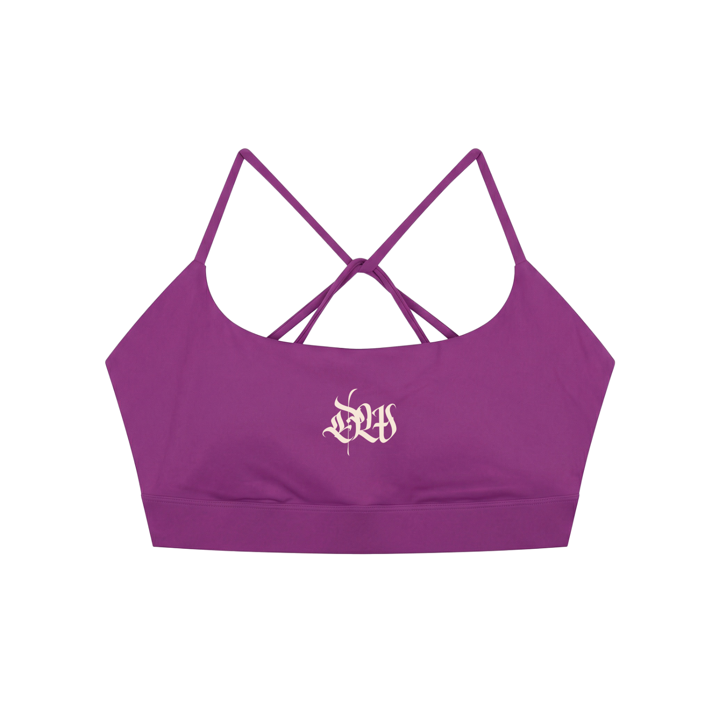 Strappy Criss Cross Yoga Sports Bra