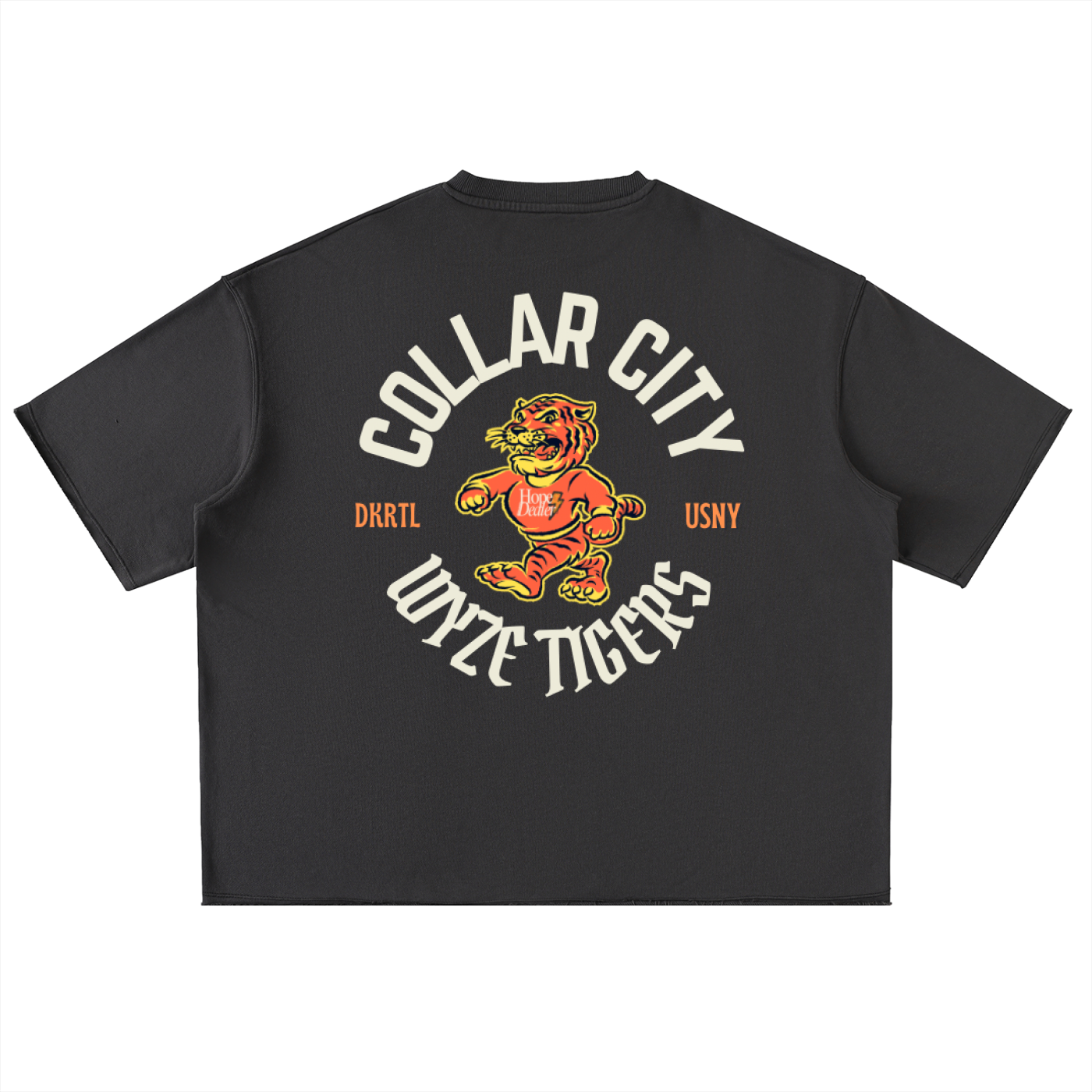 Oversized Washed Half Sleeve T-Shirt