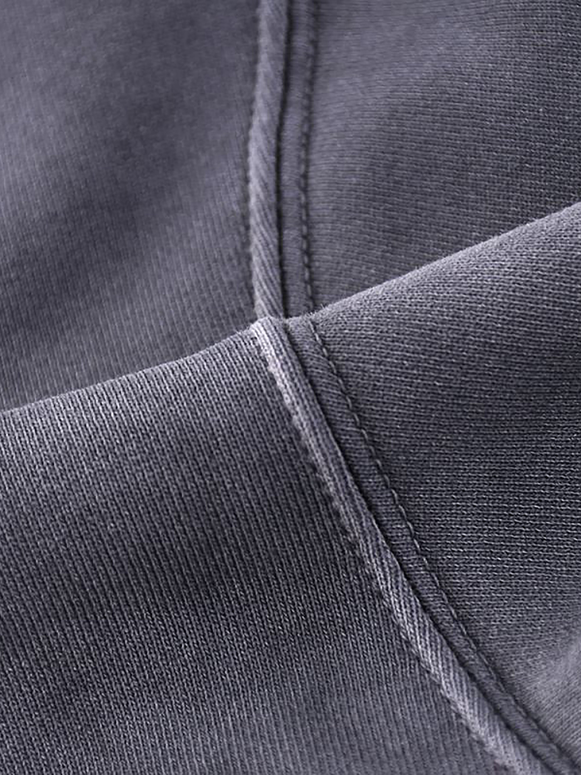 Heavyweight Pure Cotton Hand-Frayed Monkey Washed Hoodie