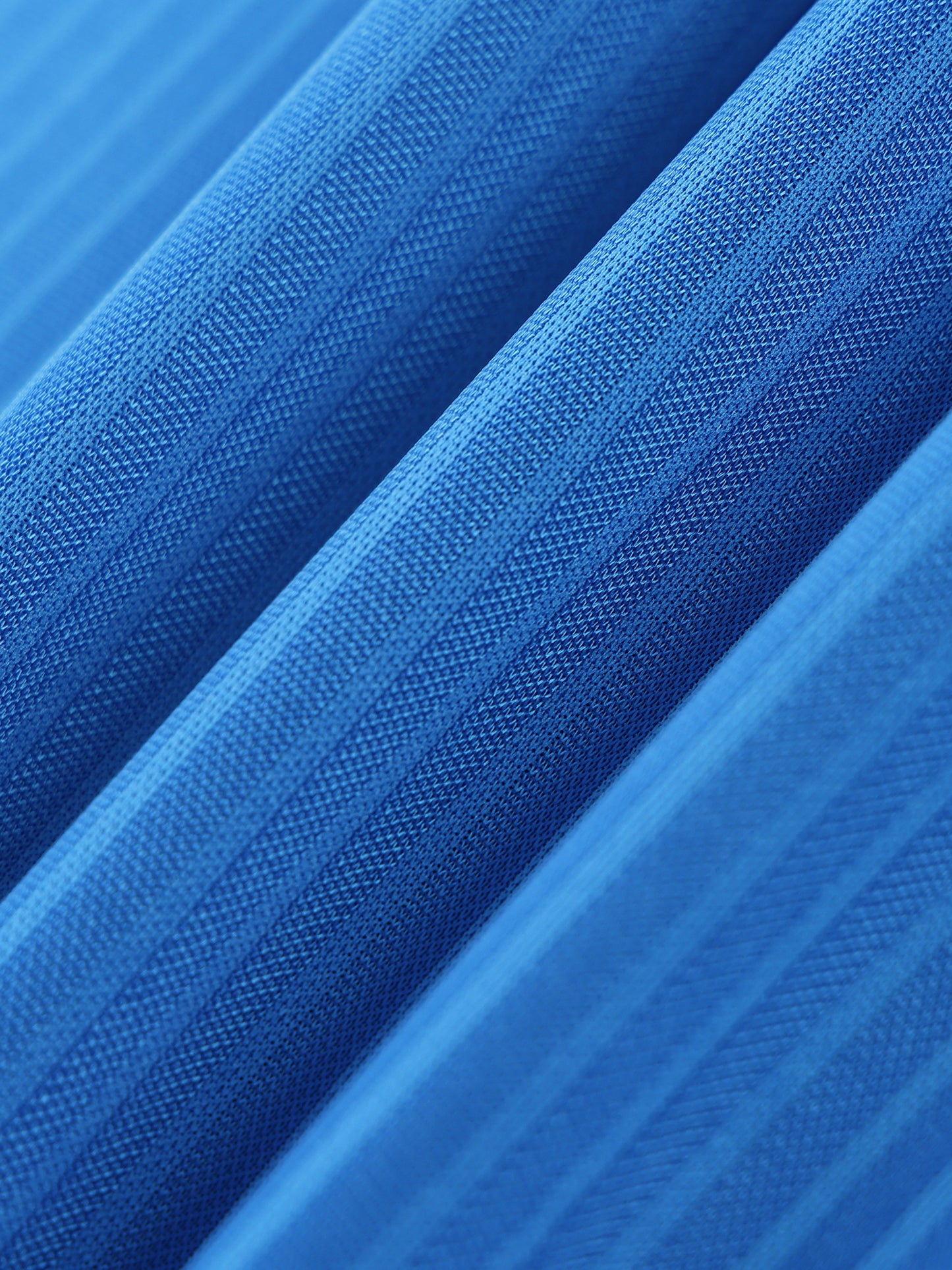 Striped V-Neck Soccer Jersey