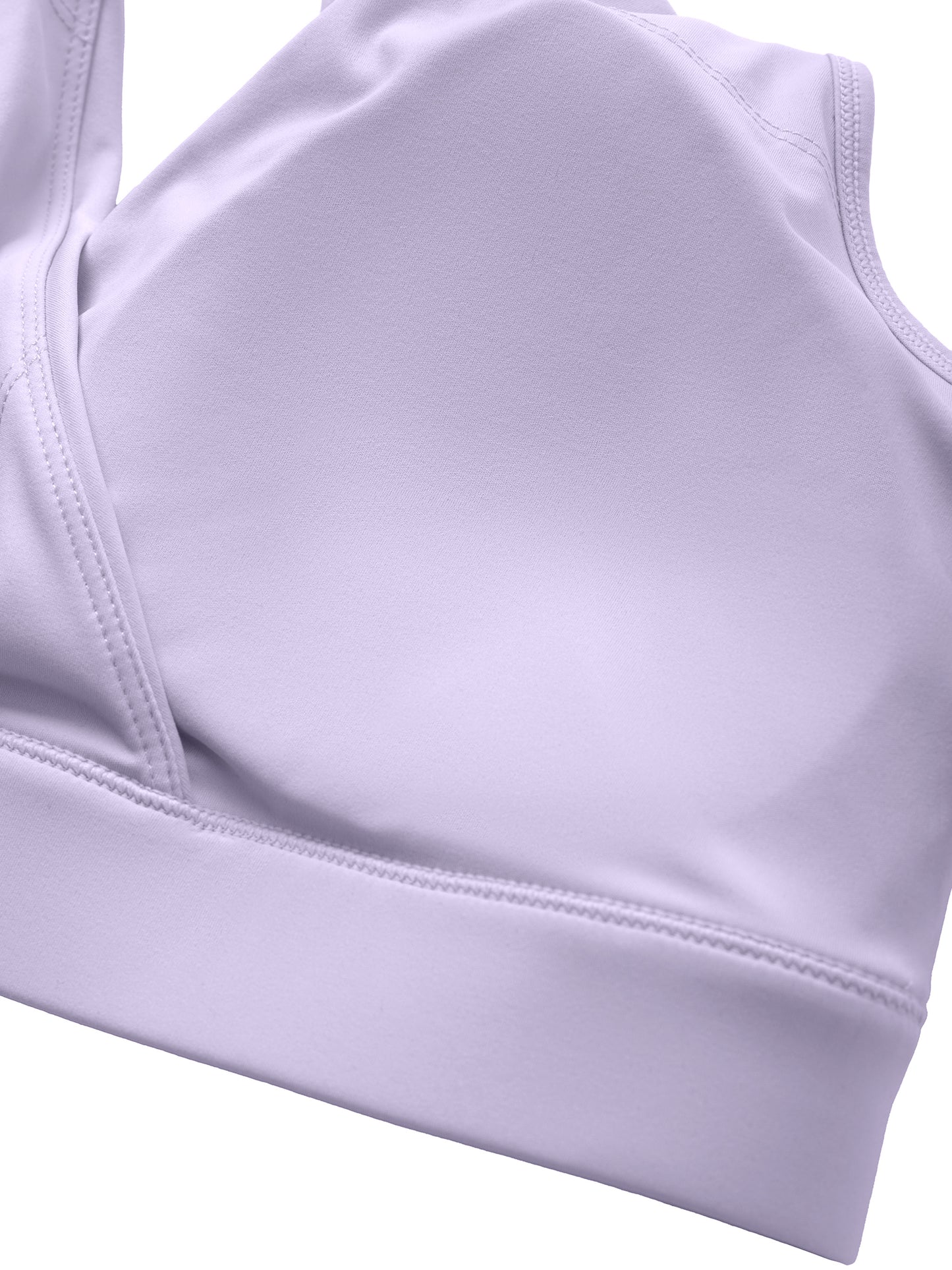 Women's Crossover V-Neck Sports Bra