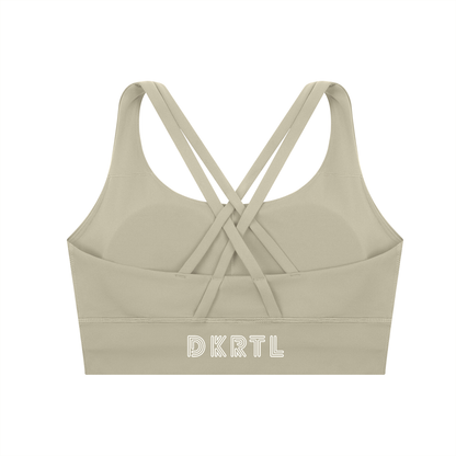 Strappy Criss-Cross Sports Bra