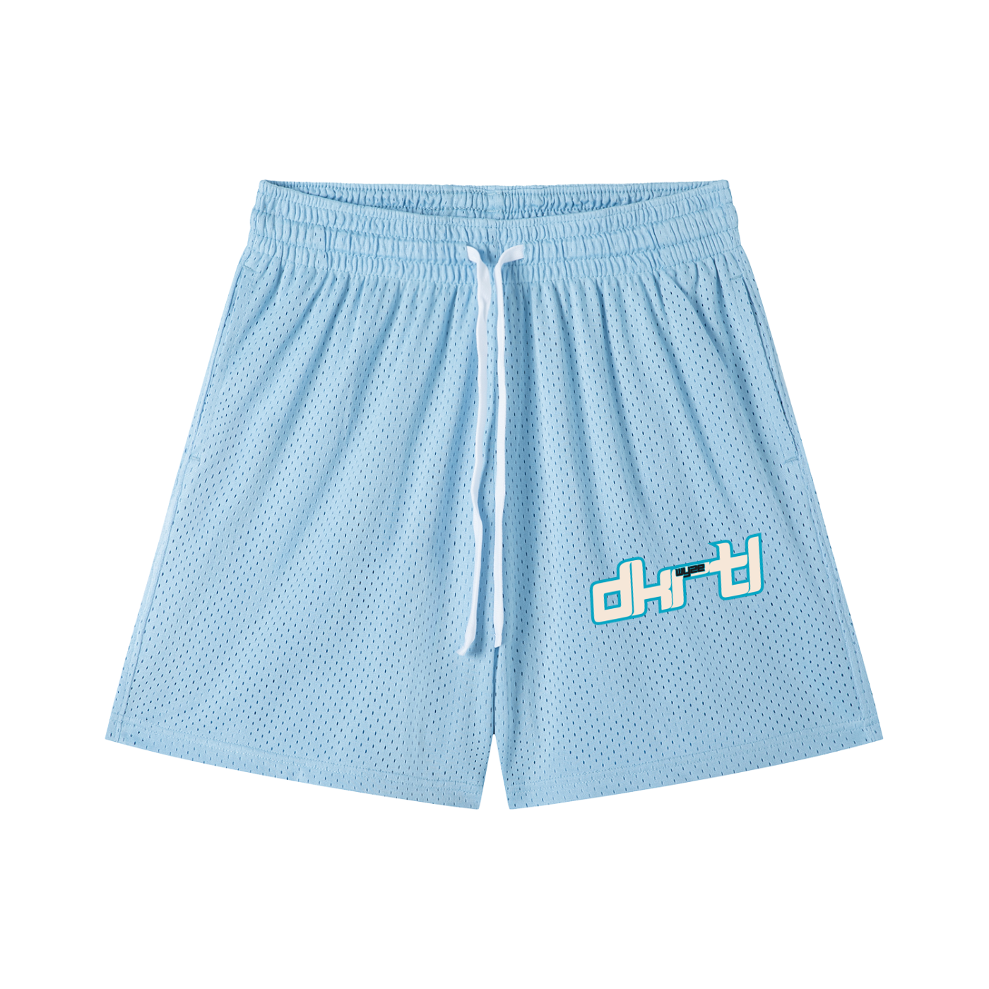 Mesh Drawstring Shorts