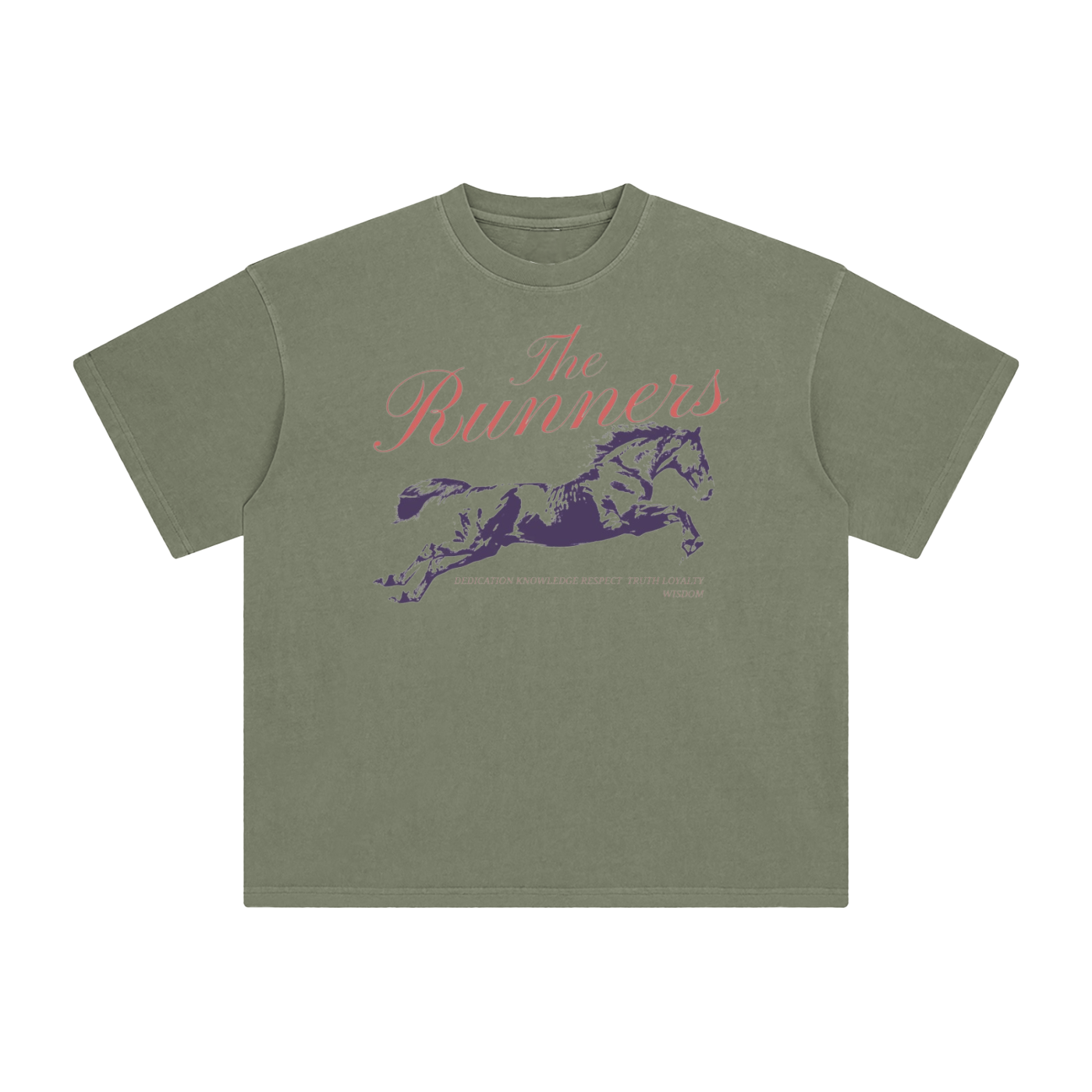 Enzyme Washed T-Shirt