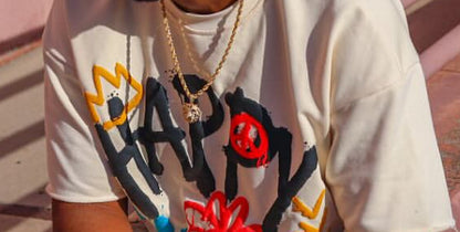 Flame of Love Puff Print Tee