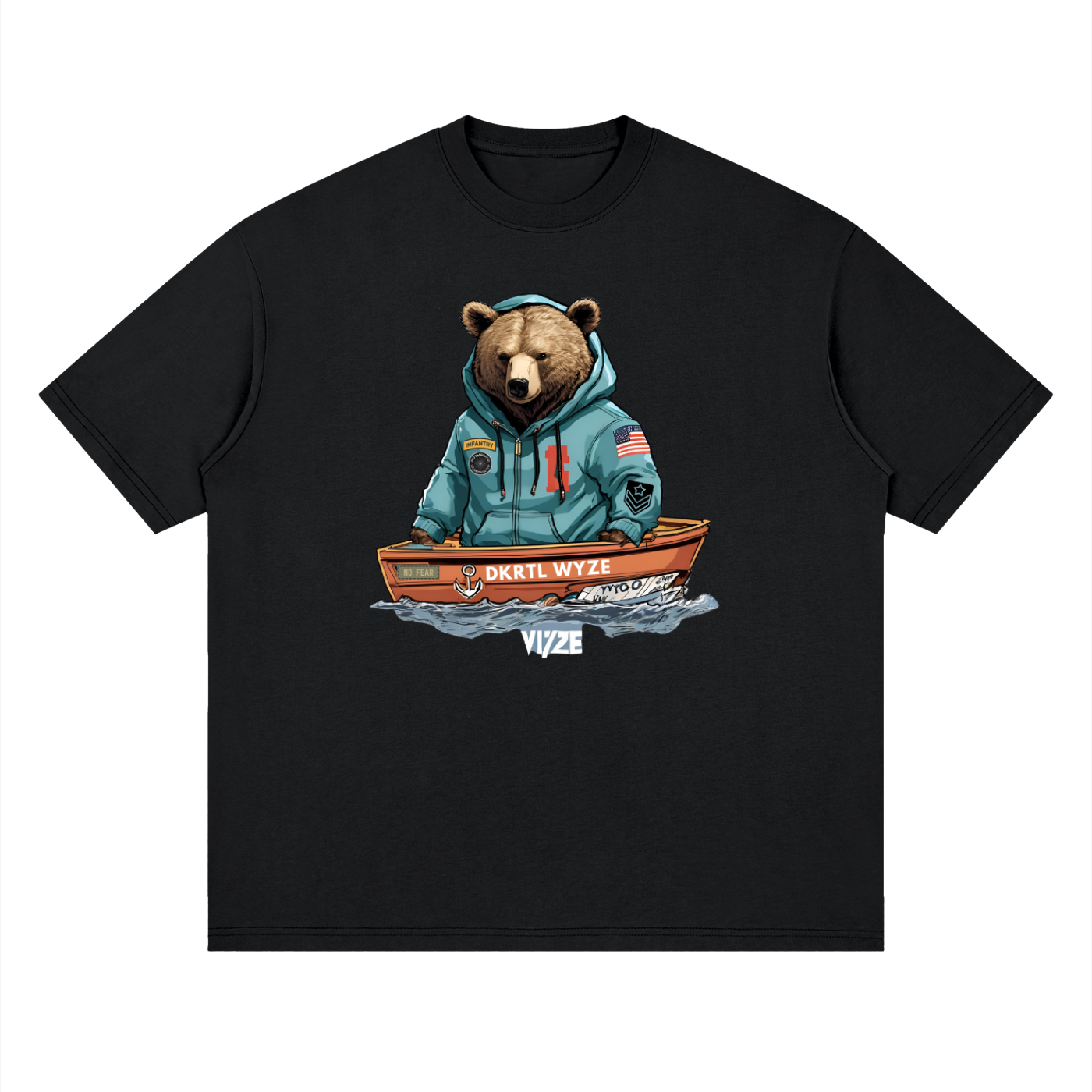 Streetwear Loose Drop Shoulder T-Shirt