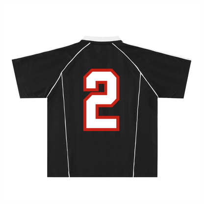 Shadow Stripe Collared Soccer Jersey