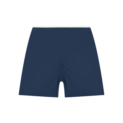 Women’s High Rise Color Block Yoga Shorts