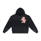 Hand-Frayed Sunfade Zip Hoodie