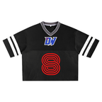 Taped Mesh Boxy T-Shirt