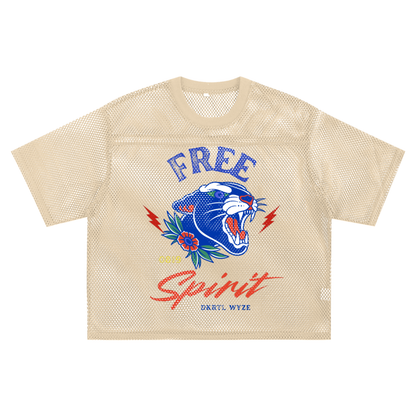 See-through Boxy Net T-Shirt