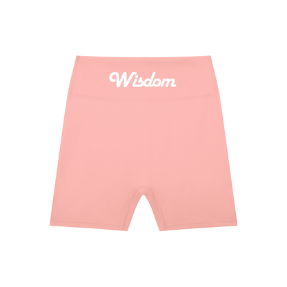 High-Waisted Blend Biker Shorts