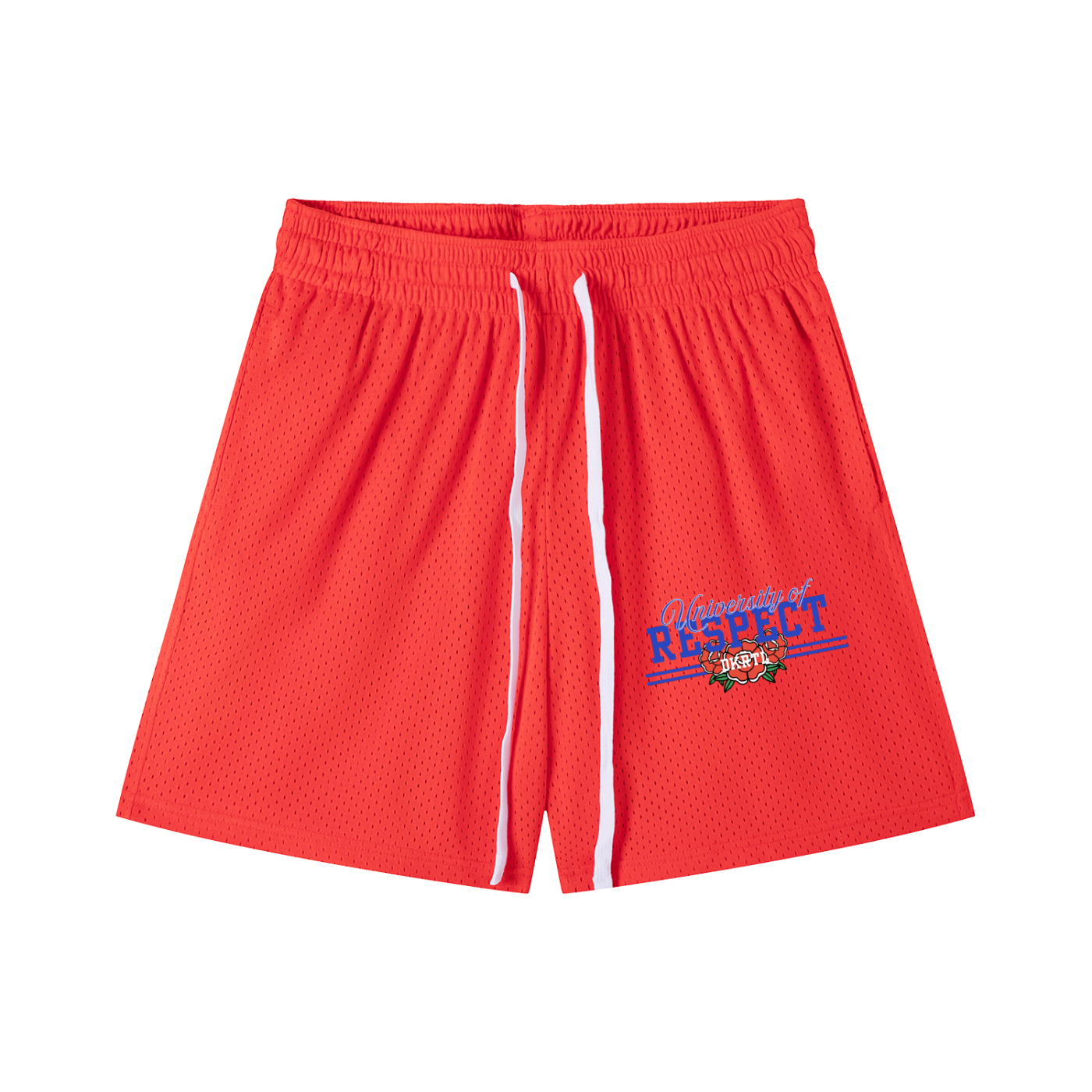 Mesh Drawstring Shorts