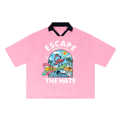Unisex Striped Boxy Soccer Jersey