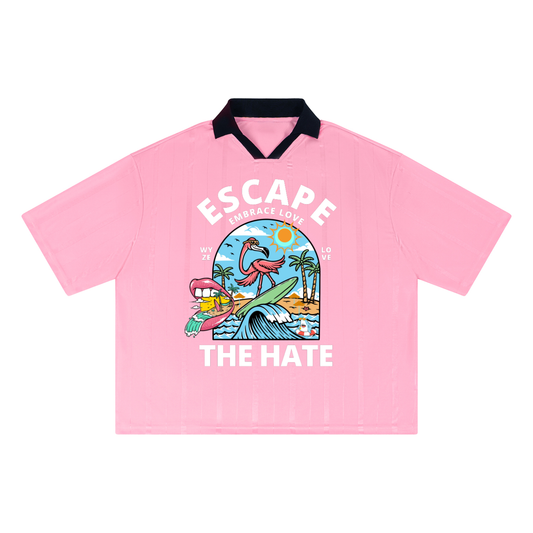 Unisex Striped Boxy Soccer Jersey