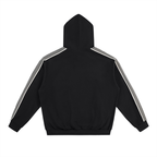 Side Stripe Drop-Shoulder Hoodie