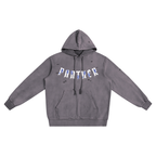 Heavyweight Pure Cotton Hand-Frayed Monkey Washed Hoodie