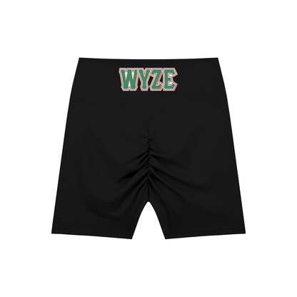 High-Waisted Blend Biker Shorts