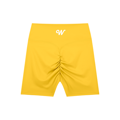 High-Waisted Blend Biker Shorts