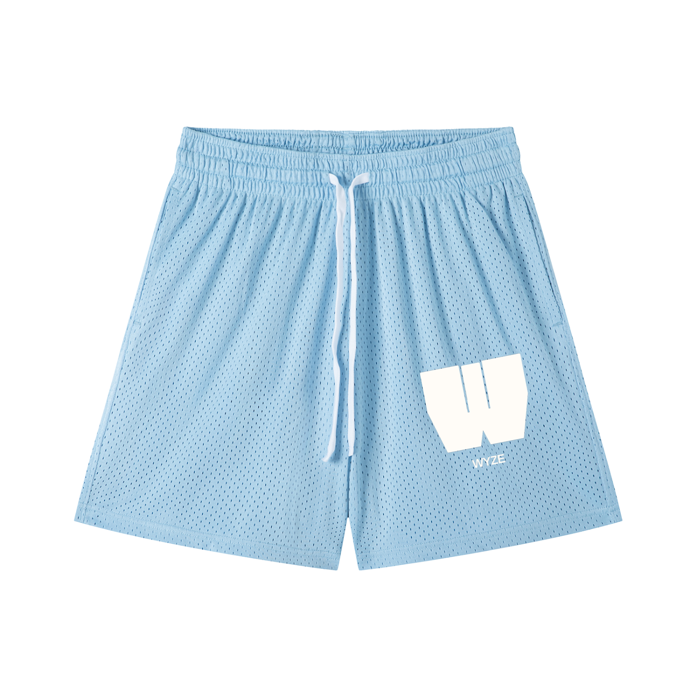 Mesh Drawstring Shorts