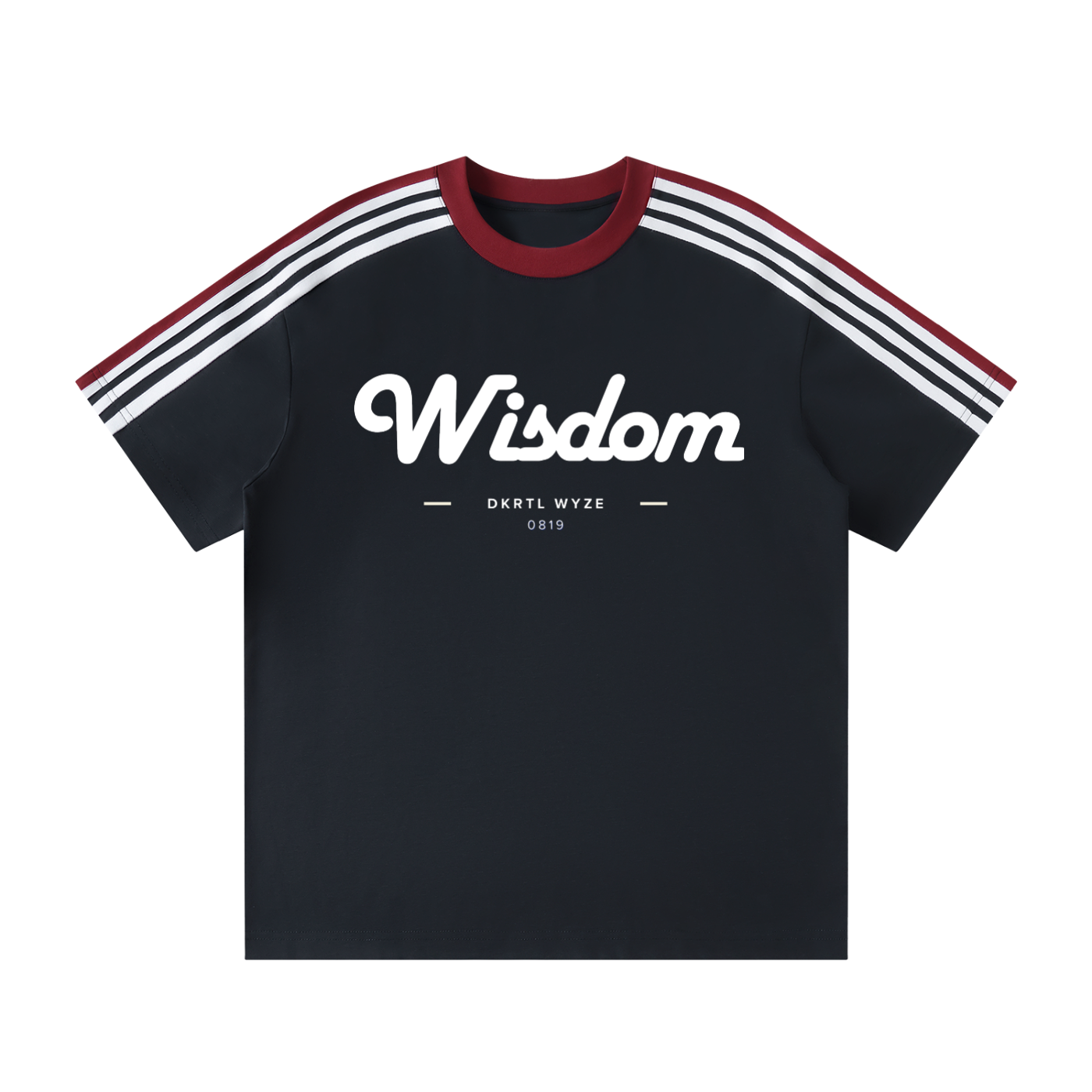 Unisex Colorblock Striped T-Shirt