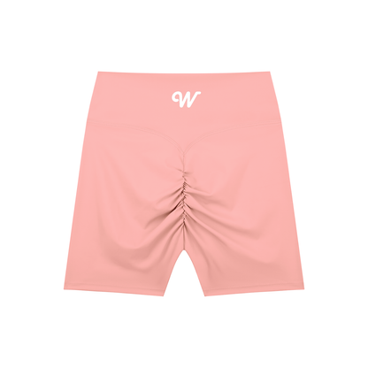 High-Waisted Blend Biker Shorts