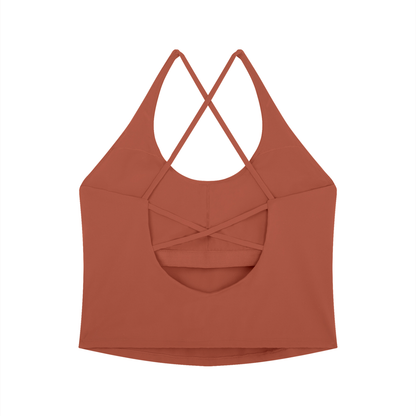 Women's Tight Halter Yoga Tank Top