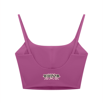 Women's Solid Color Sports Bra
