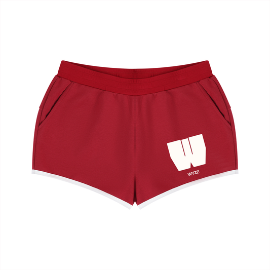 Women's Retro Contrast Binding Shorts
