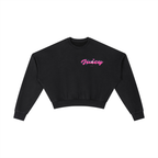 Vintage Washed Cropped Sweatshirt