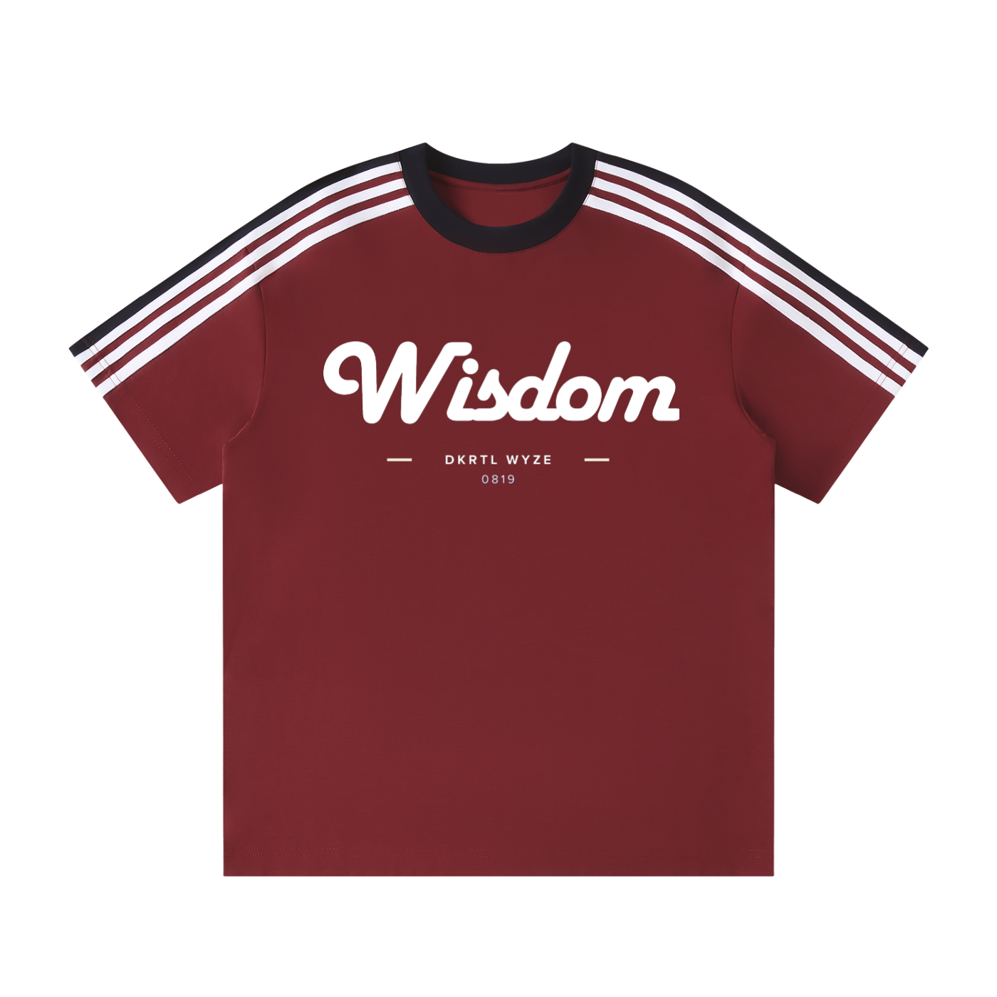 Unisex Colorblock Striped T-Shirt