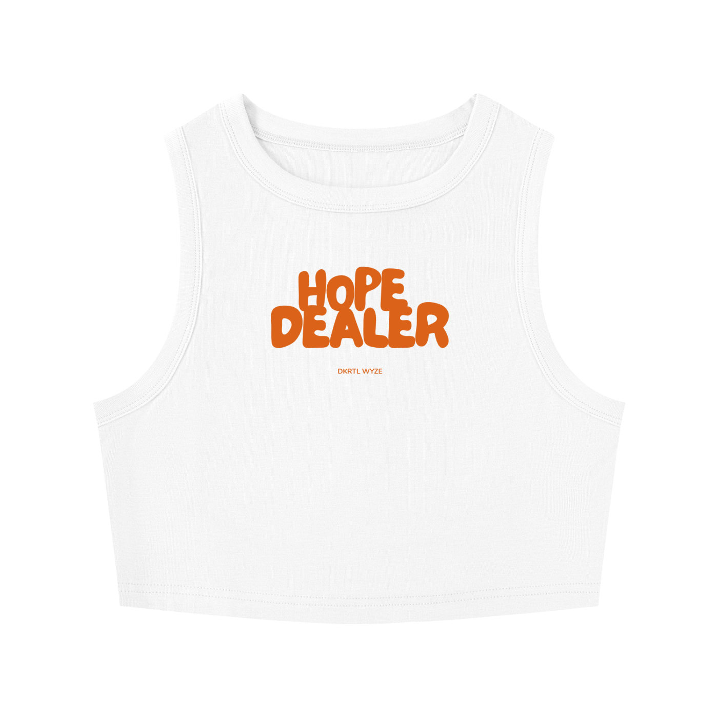Women's Tight Crewneck Crop Tank Top