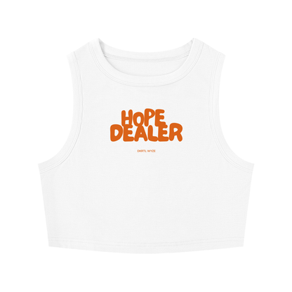 Women's Tight Crewneck Crop Tank Top