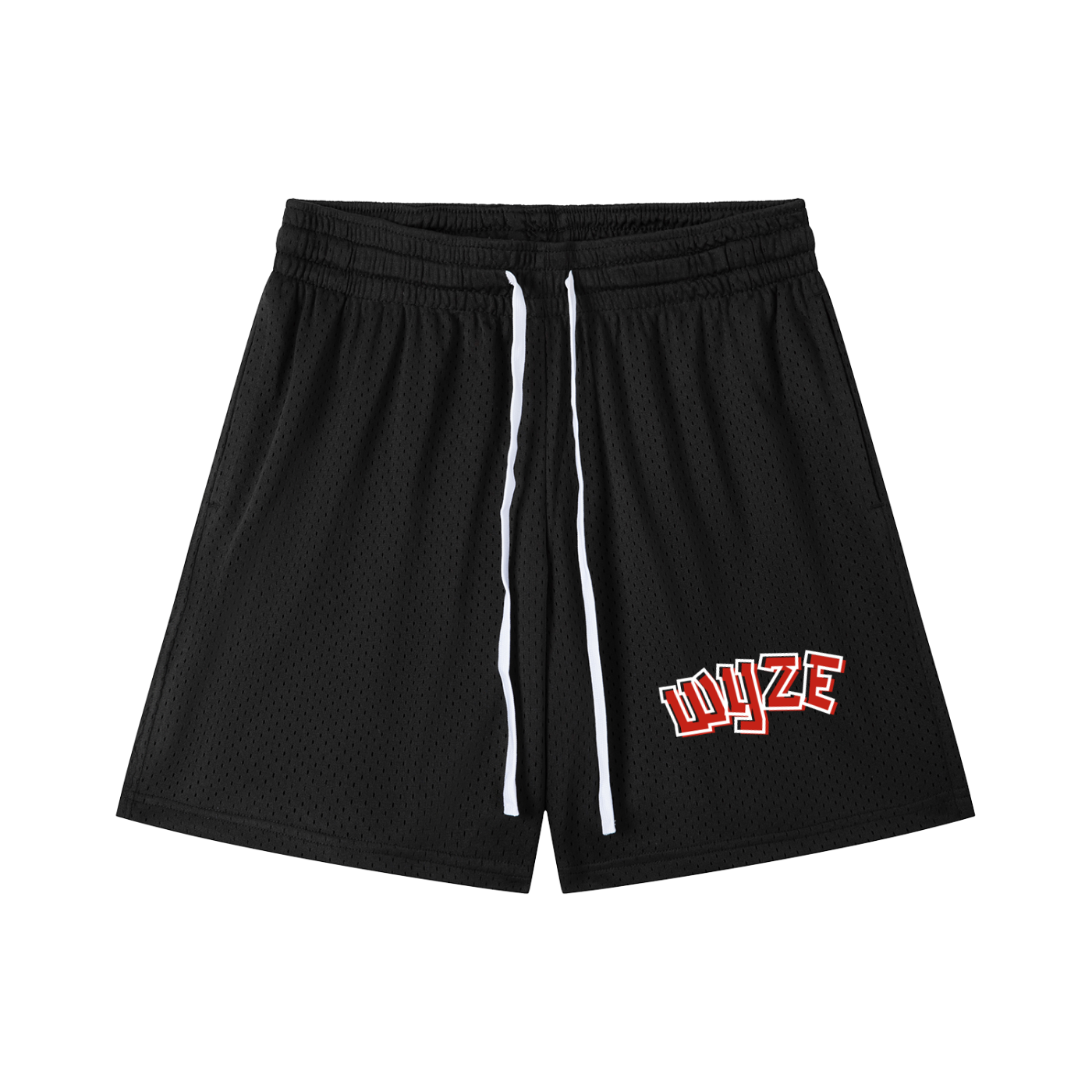 Mesh Drawstring Shorts