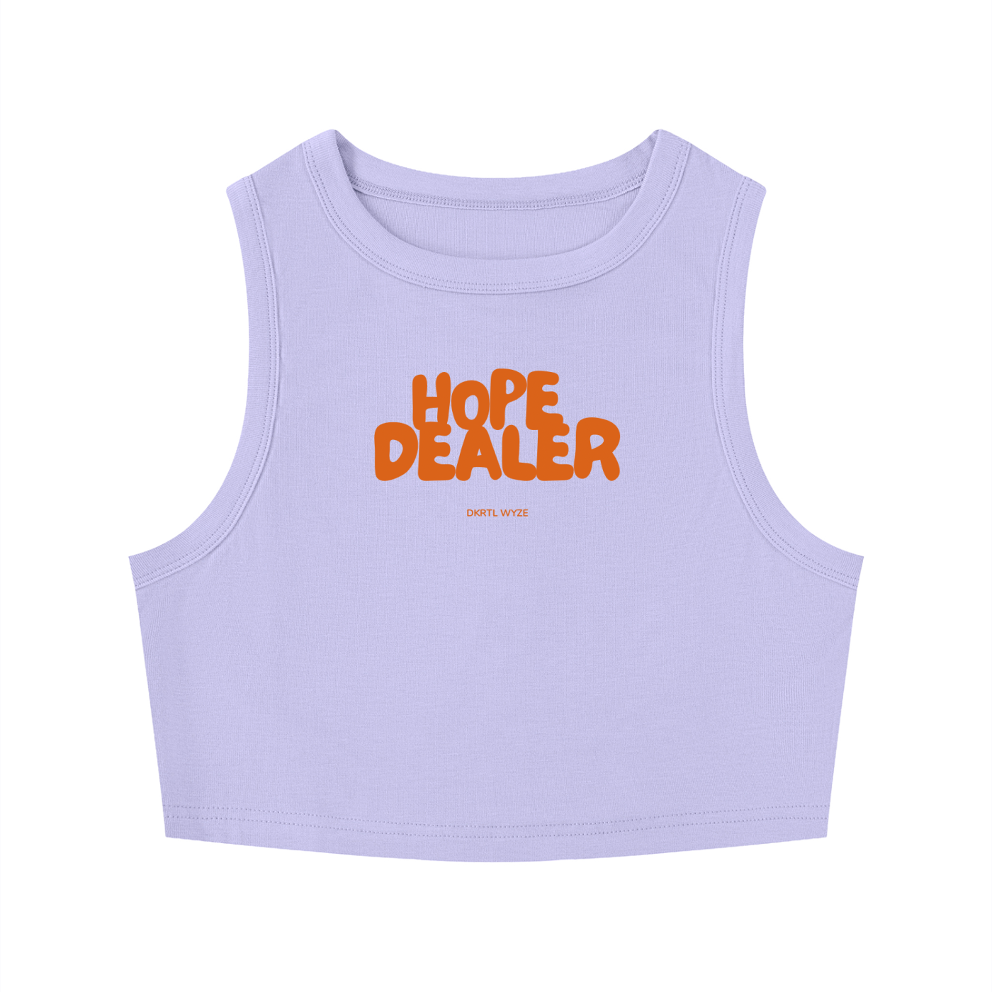 Women's Tight Crewneck Crop Tank Top