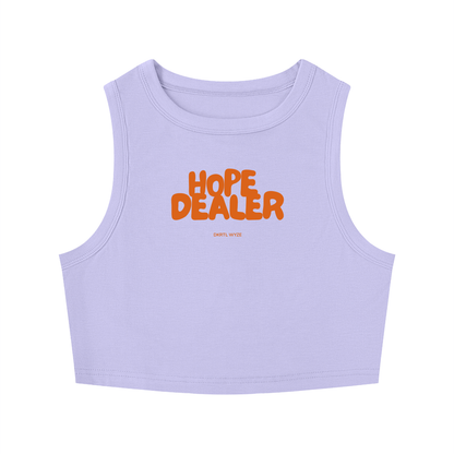 Women's Tight Crewneck Crop Tank Top