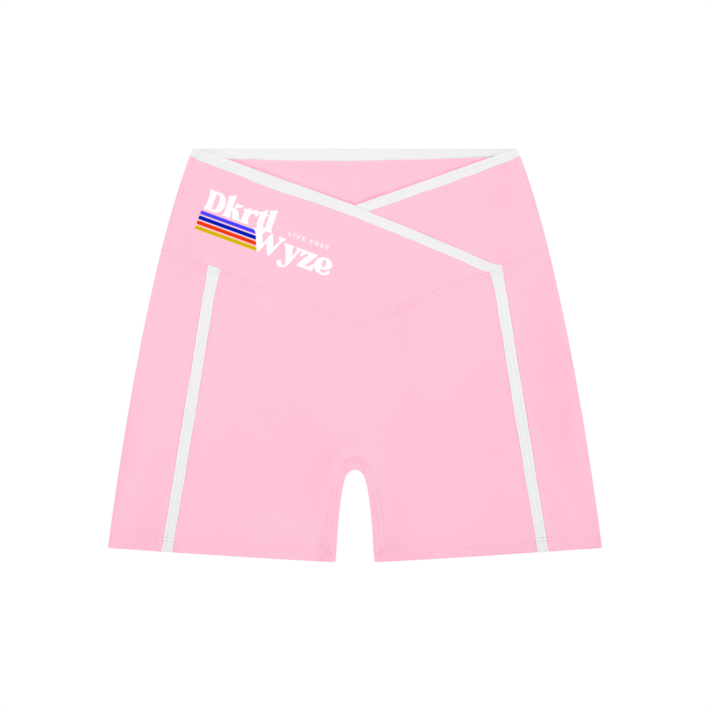 Women’s High Rise Color Block Yoga Shorts