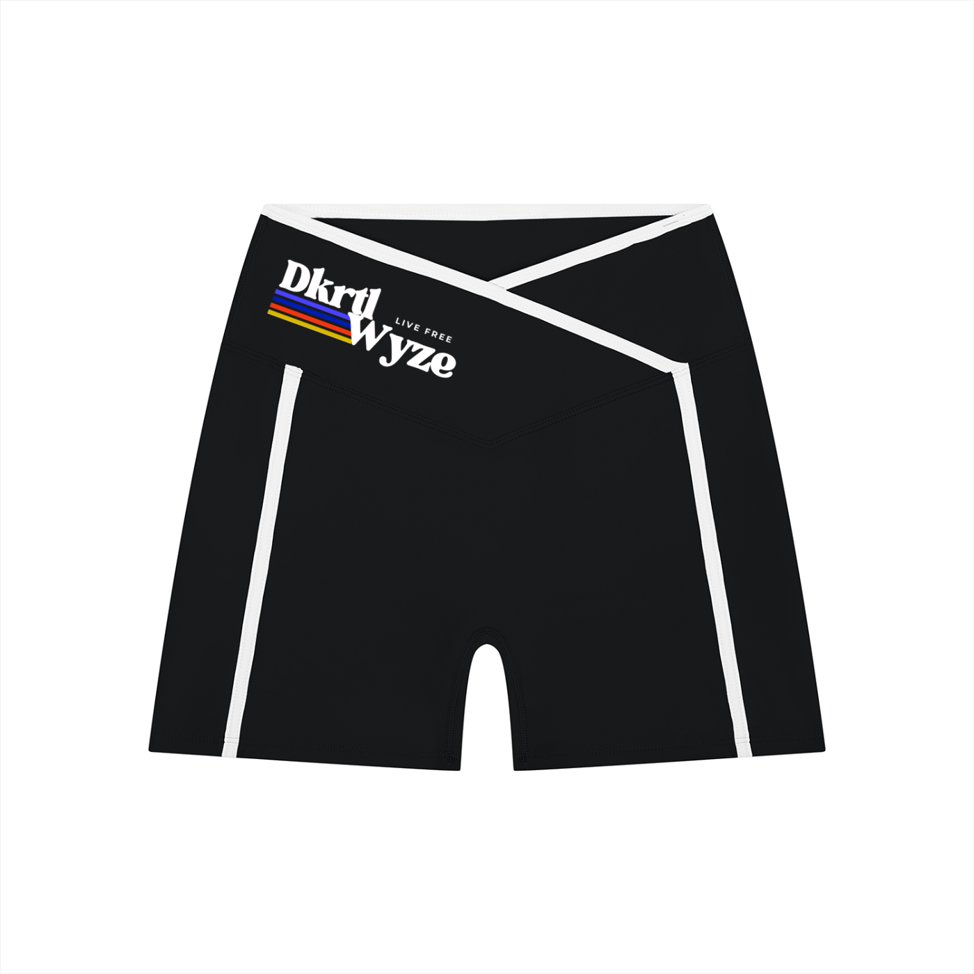 Women’s High Rise Color Block Yoga Shorts