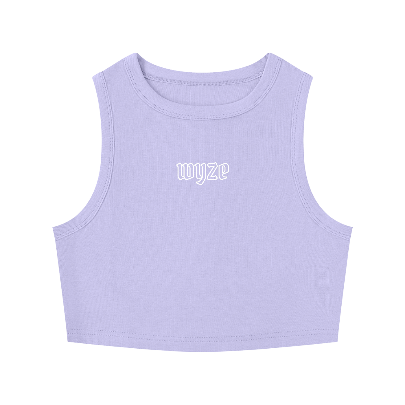 Women's Tight Crewneck Crop Tank Top