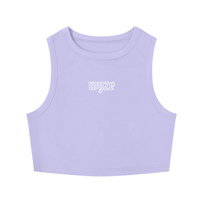 Women's Tight Crewneck Crop Tank Top