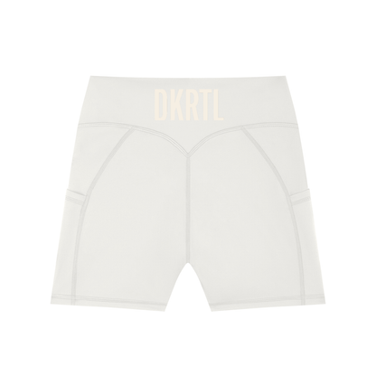 Women's High-Waisted Pocket Biker Shorts