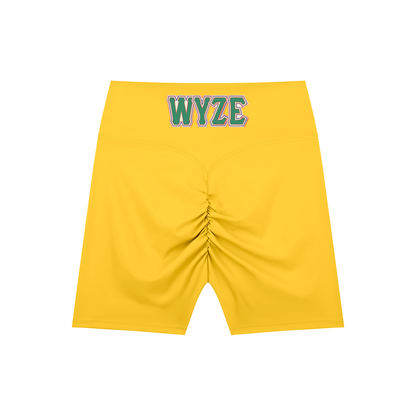 High-Waisted Blend Biker Shorts