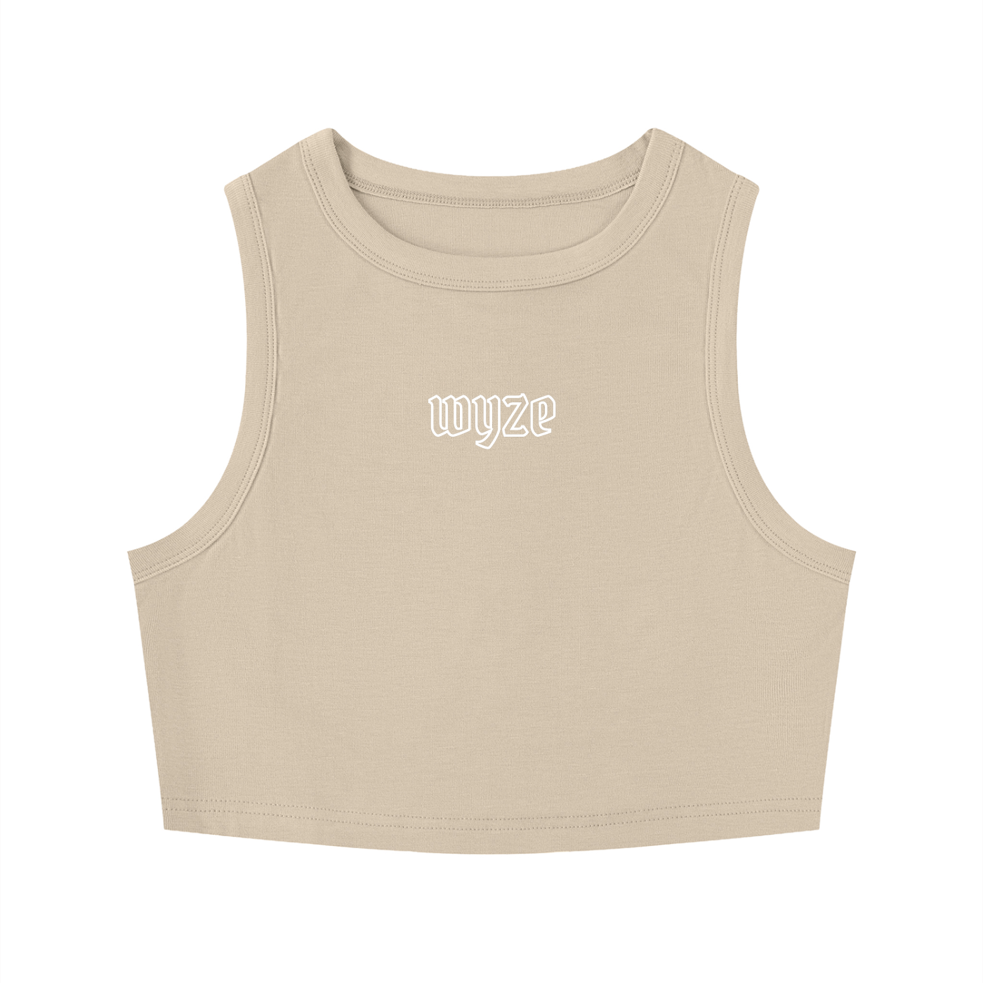 Women's Tight Crewneck Crop Tank Top
