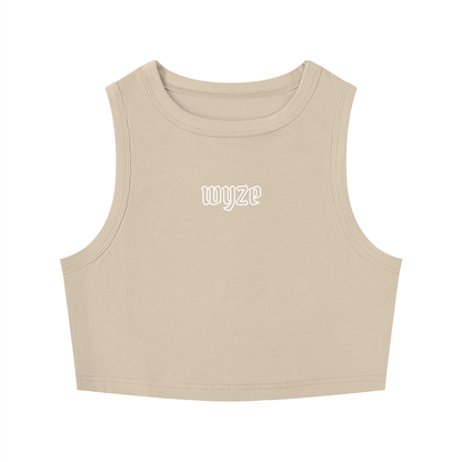 Women's Tight Crewneck Crop Tank Top