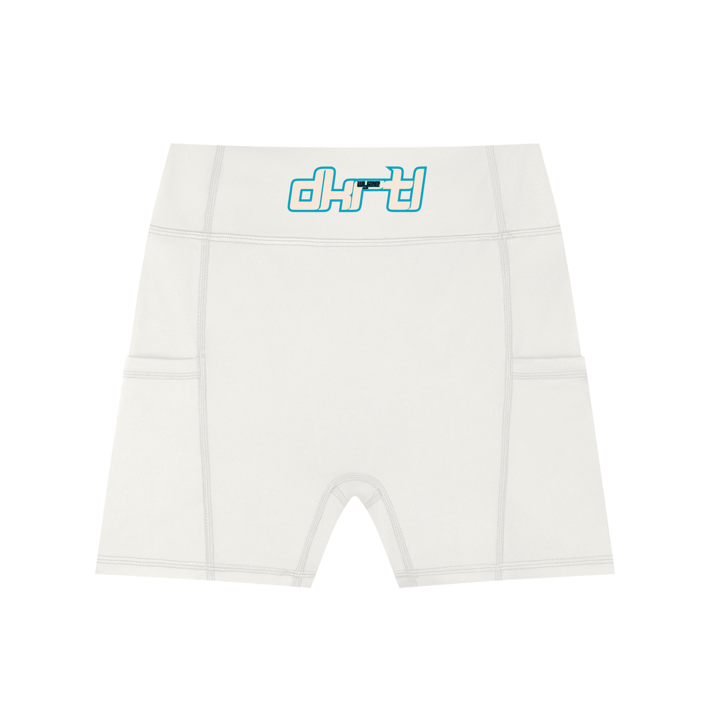 Women's High-Waisted Pocket Biker Shorts