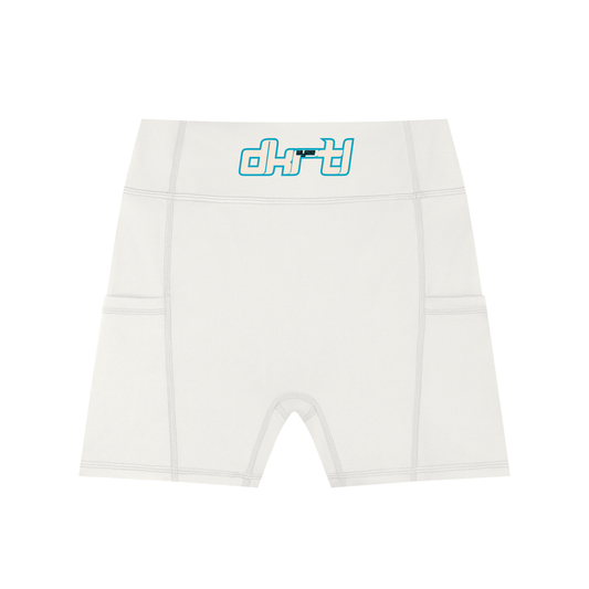 Women's High-Waisted Pocket Biker Shorts