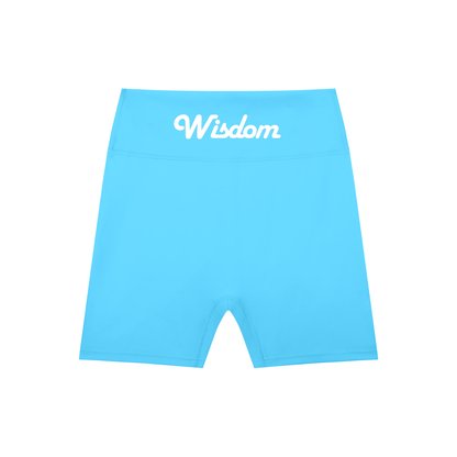 High-Waisted Blend Biker Shorts