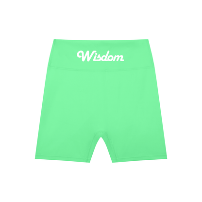 High-Waisted Blend Biker Shorts